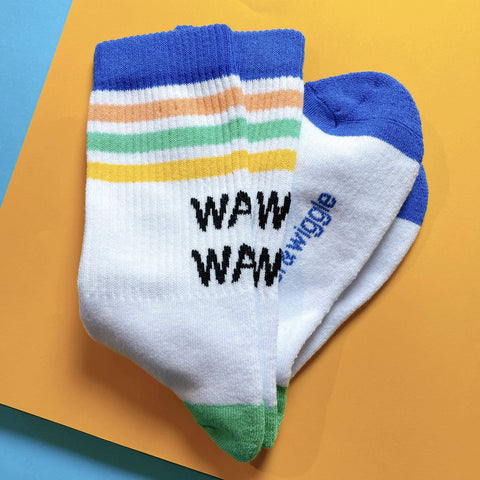 Socken "WAU WAU"
