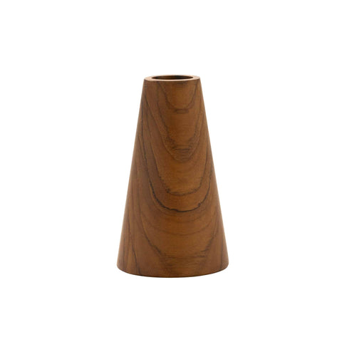 Kerzenhalter aus Teakholz
