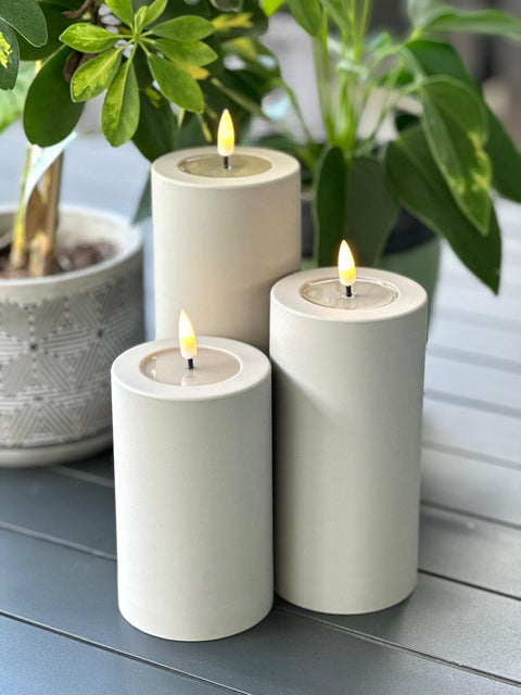 LED Candle Outdoor - 7,5 x 15 cm