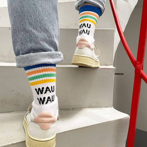 Socken "WAU WAU"