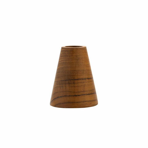 Kerzenhalter aus Teakholz