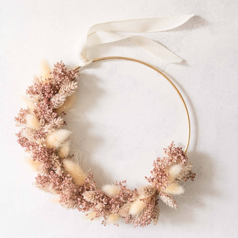 Corona di fiori secchi - MILA