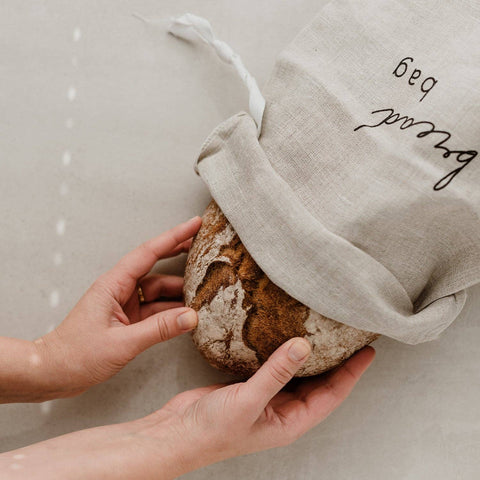 Sacchetto per il pane in lino