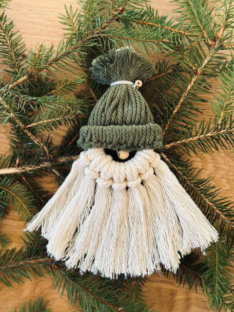 Macramé Christmas Elves