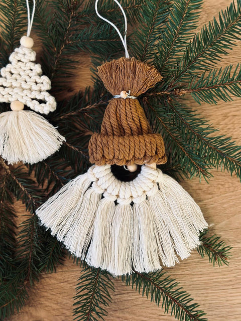 Macramé Christmas Set