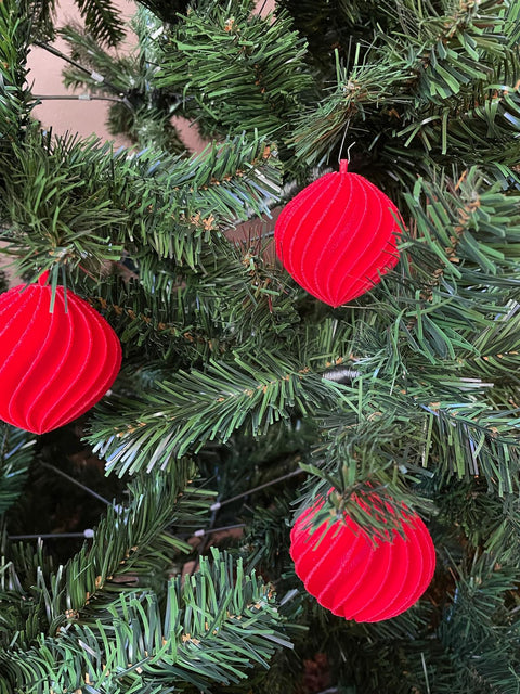 Christmas bauble from the 3D printer - Set of 6